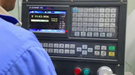 CNC Lathe Ck6140A Can Choose for Bar Feeder and GSK System 