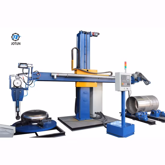 Automatic Tank Shell Dished End Tank Head CNC Surface Grinding Polishing Machine